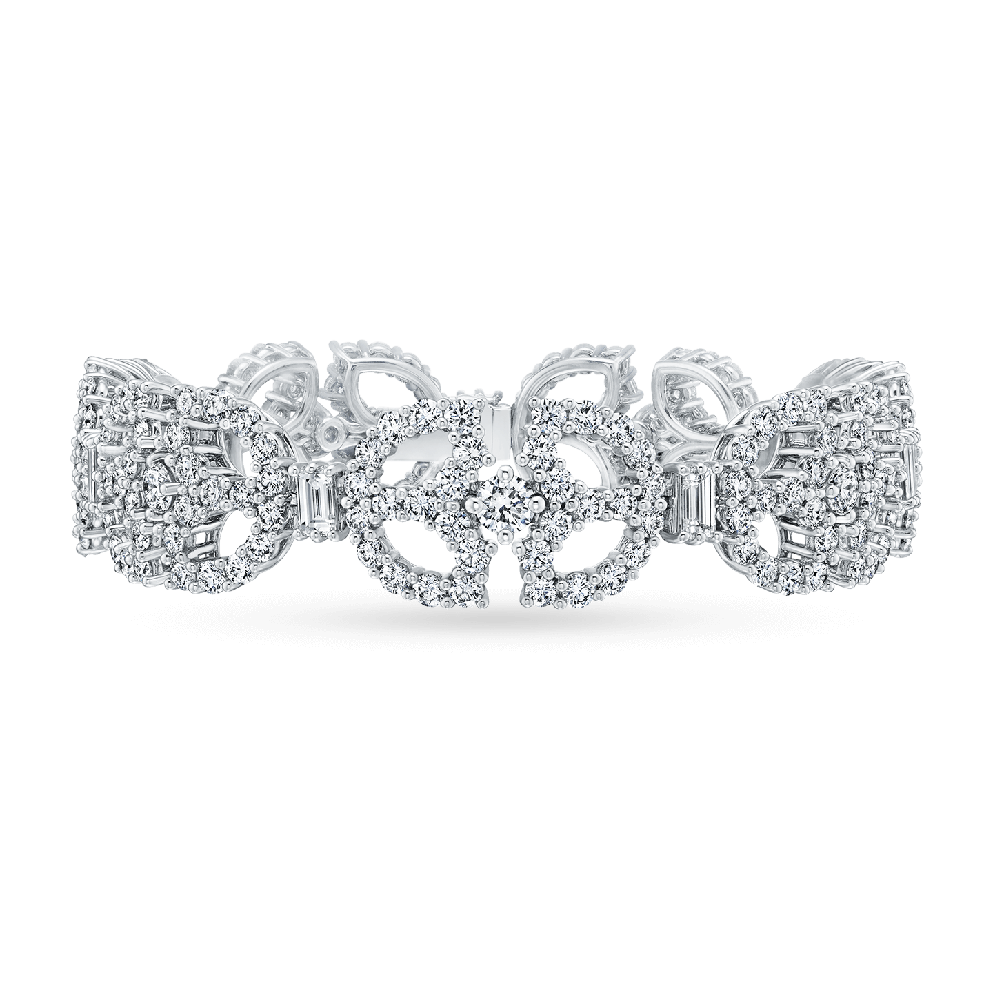 Harry Winston By Jacques Timey Yellow And White Diamond Platinum Bracelet  For Sale at 1stDibs | harry winston bracelet, jacques timey harry winston, harry  winston bangle