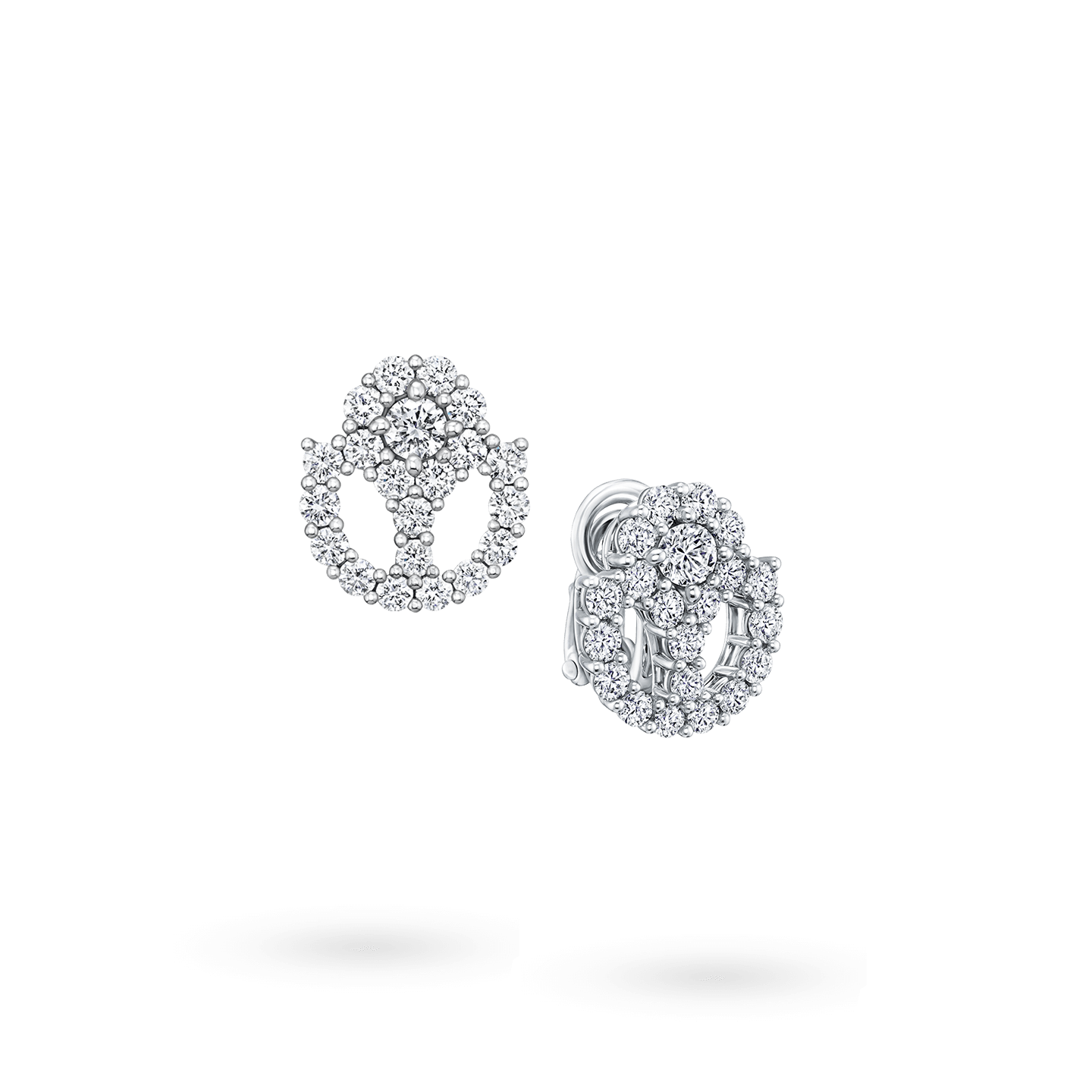 Art Deco Diamond Earrings Harry Winston
