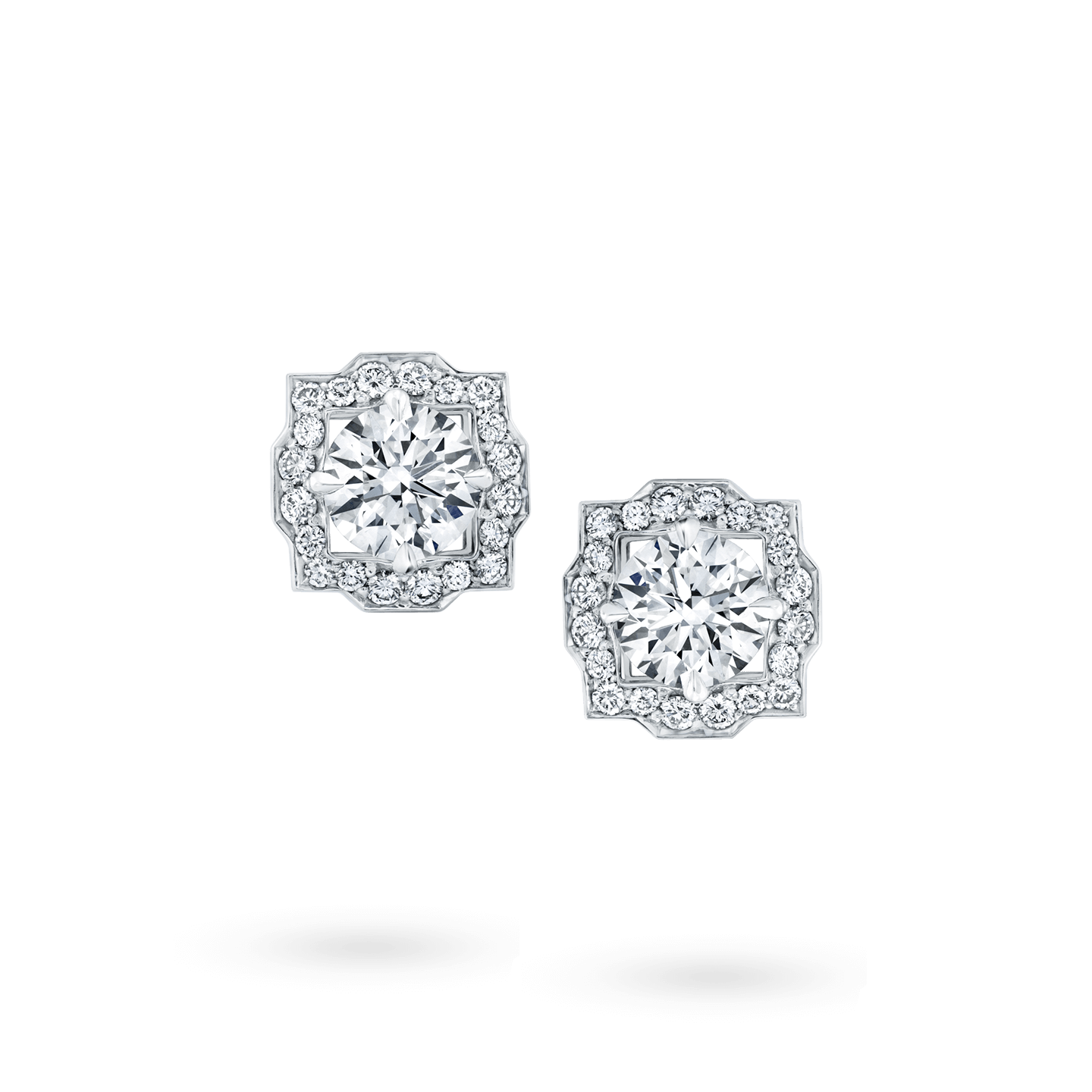 Harry winston top belle earrings price