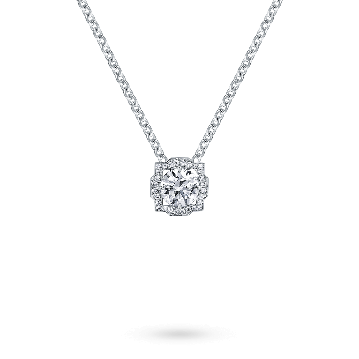 Harry winston store diamond pendant