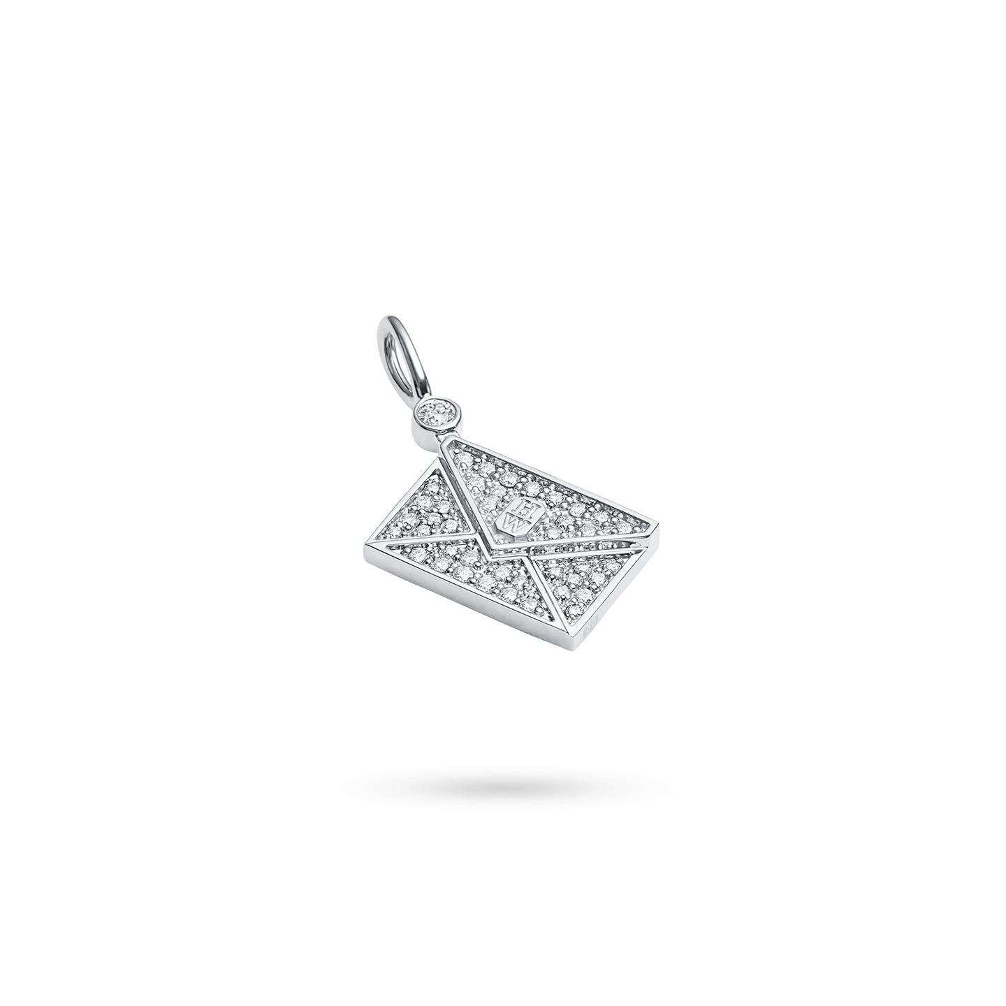 Charms系列with Love 鉑金鑽石墜飾 Harry Winston