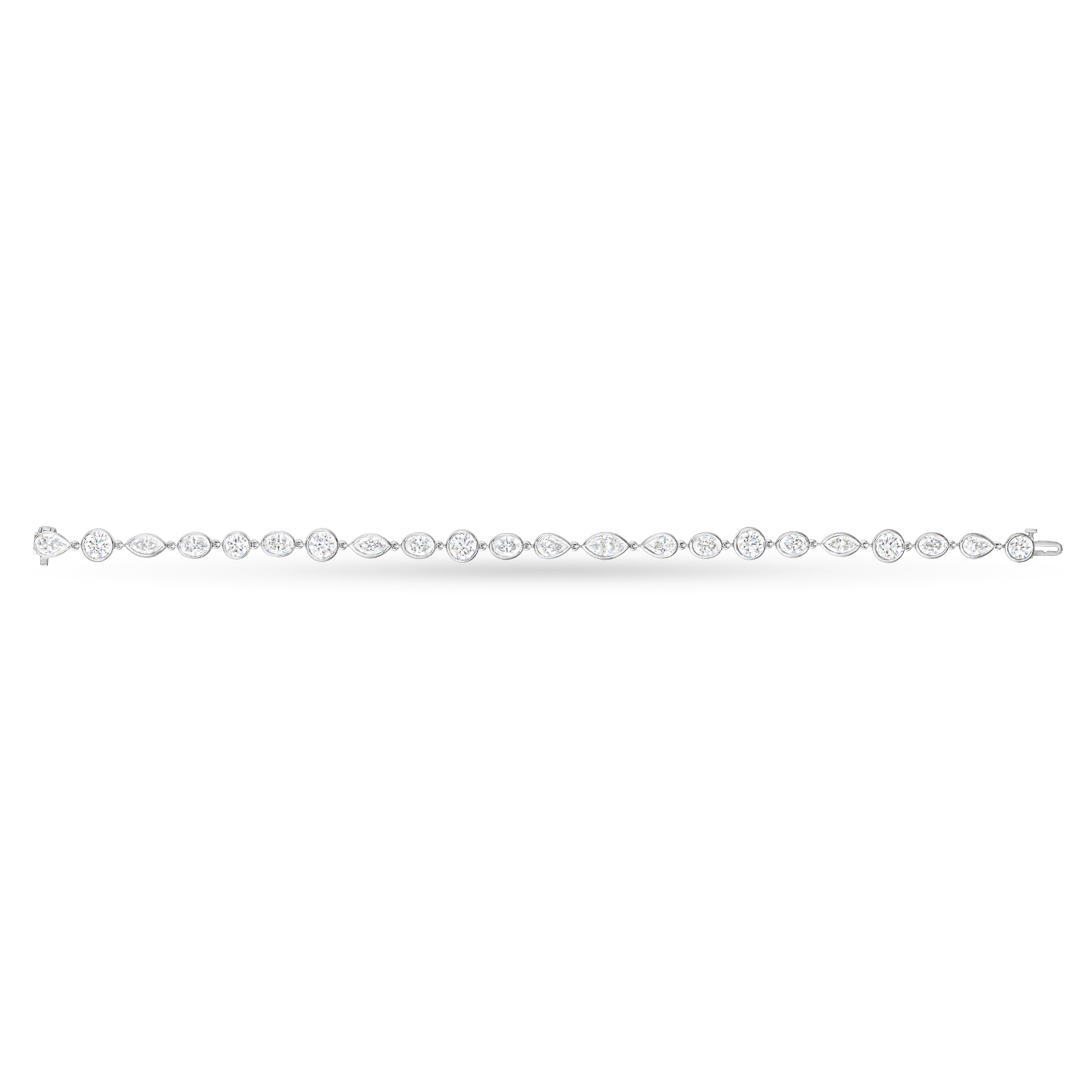 Vue complète de Bracelet en diamant