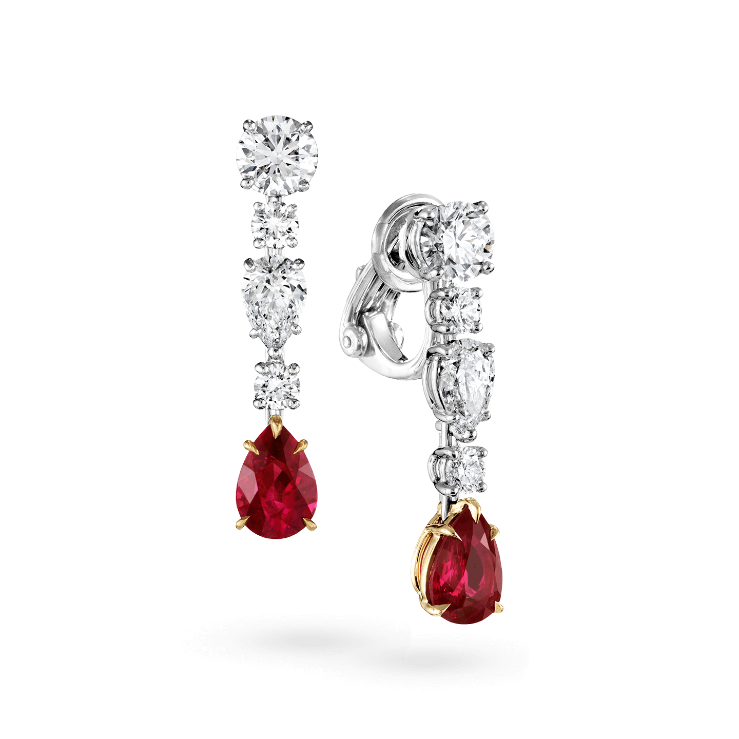 Diamond earrings on sale harry winston