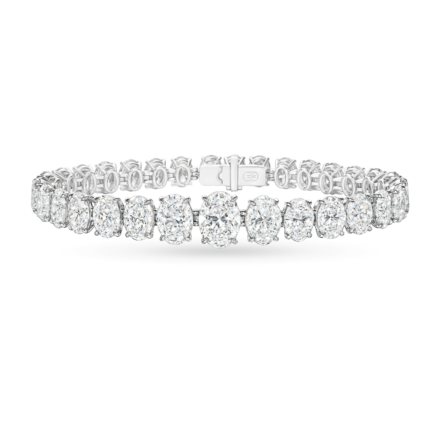 Oval Diamond Bracelet Harry Winston