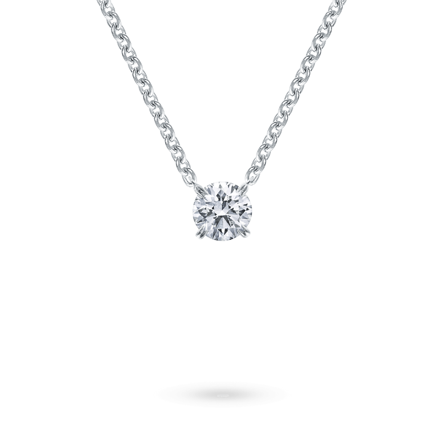 Diamond Solitaire Pendant