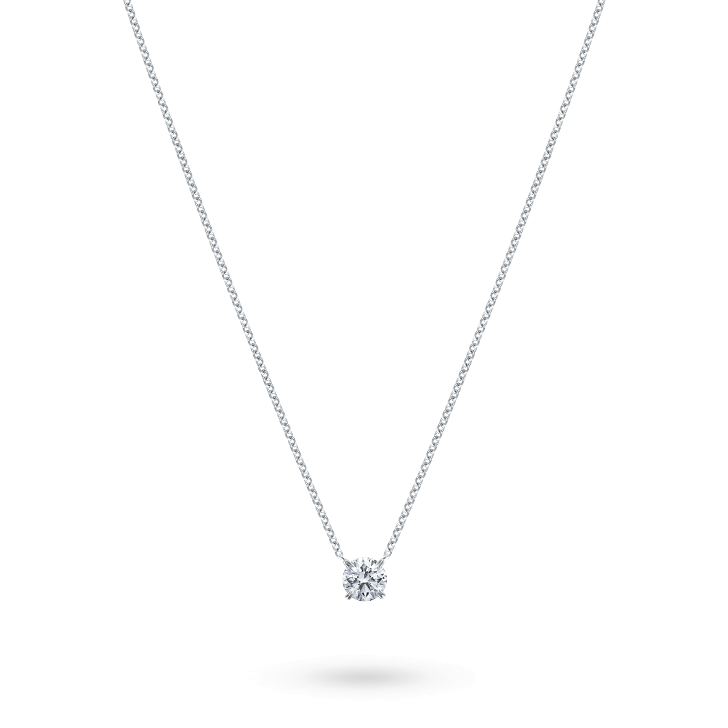 Diamond Solitaire Pendant Harry Winston