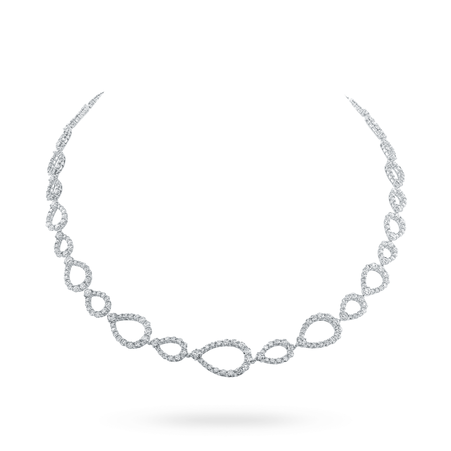 Diamond Loop Diamond Necklace, Product Image 1