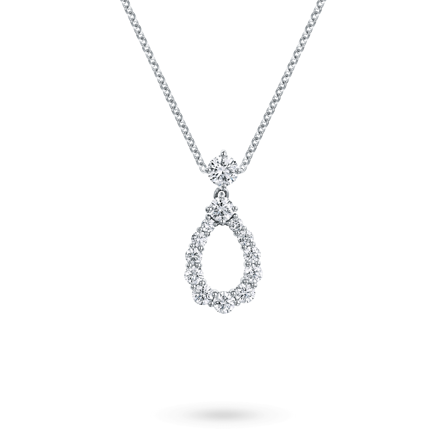 Diamond Loop Medium Diamond Pendant, Product Image 1