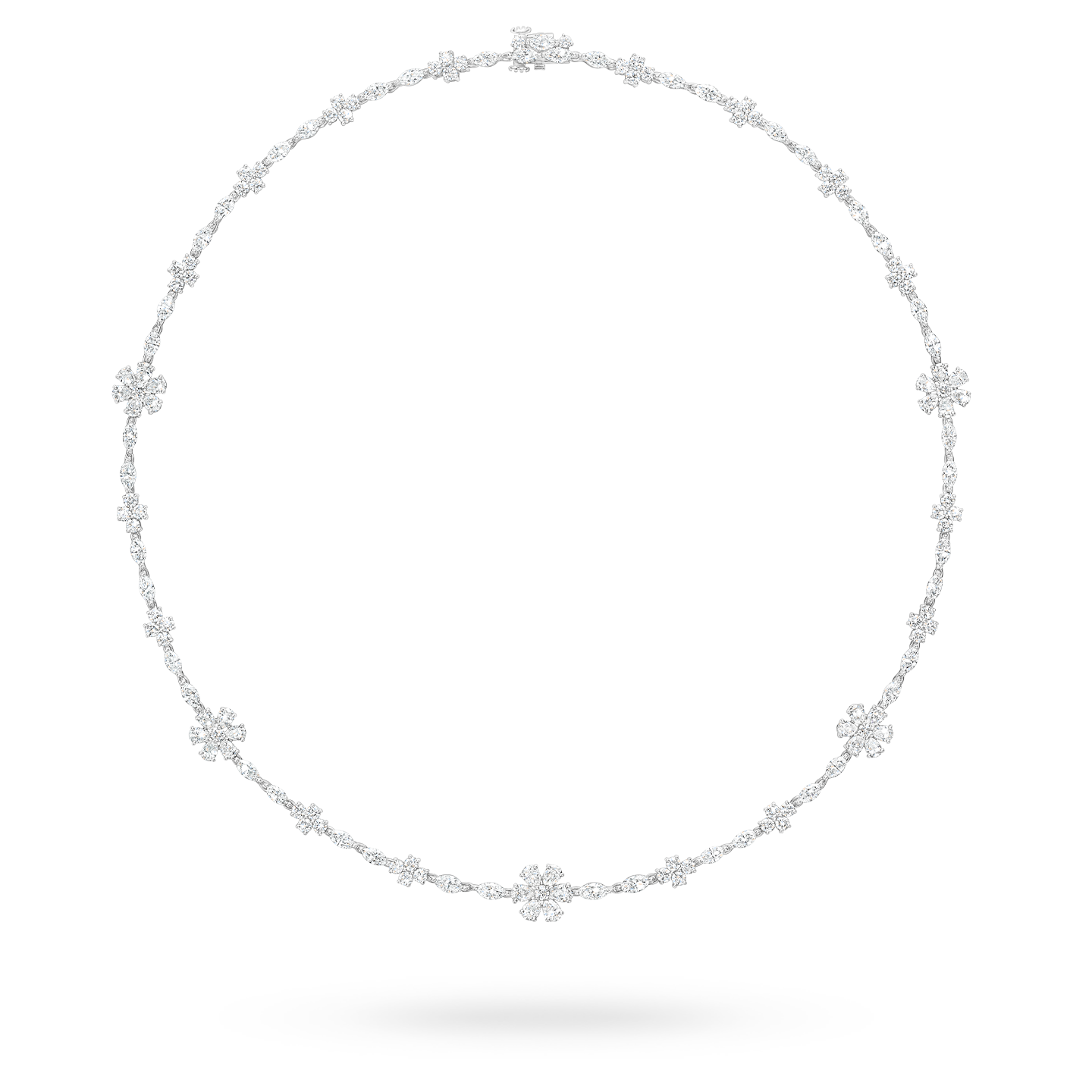 Collier Forget-me-Not en diamant