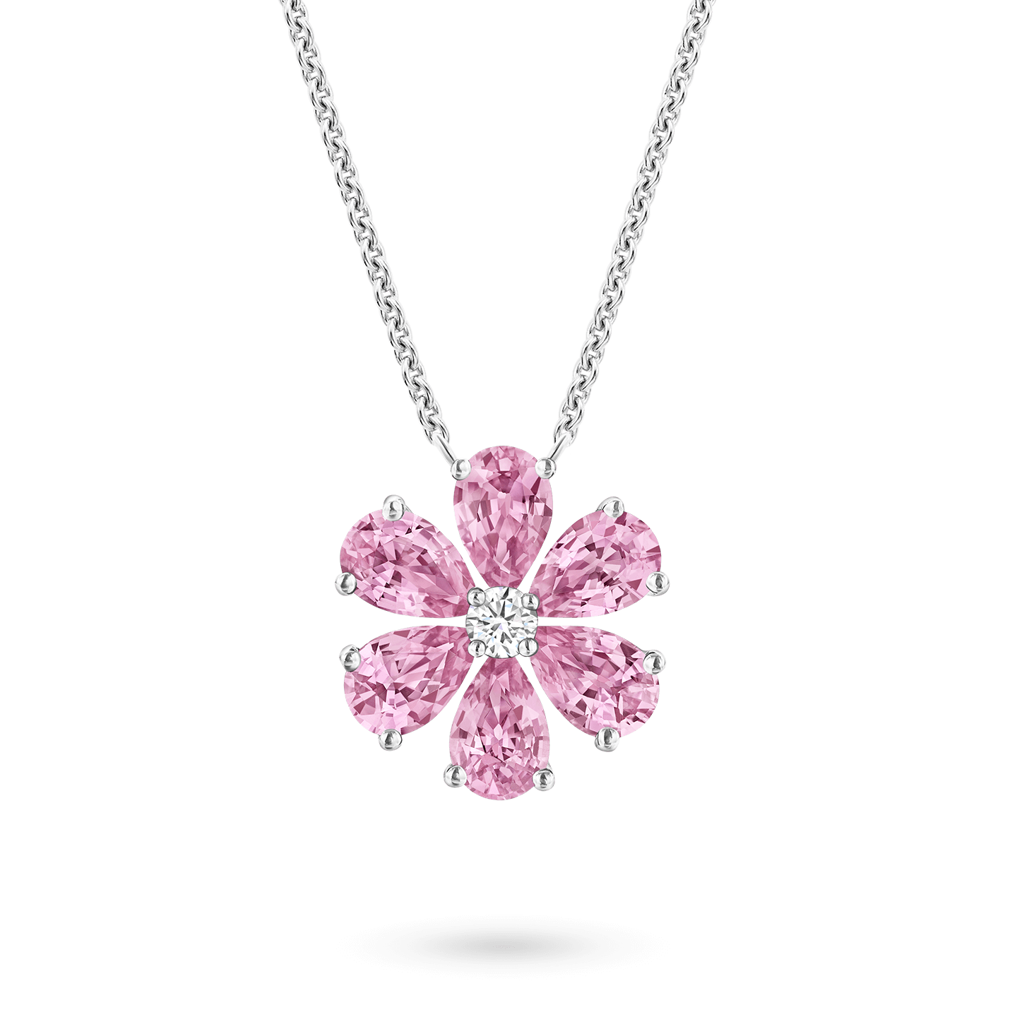 Pink diamond necklace  Pink diamond necklaces, Pink diamond