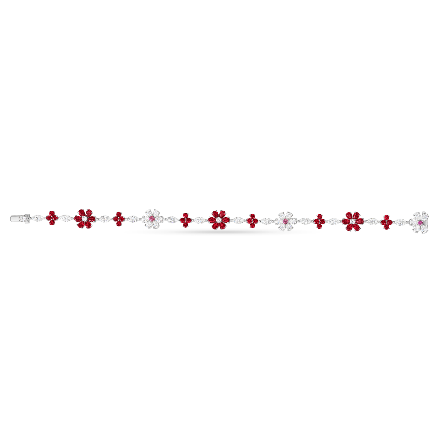 Bracelet en diamant et rubis Forget-Me-Not, Product Image 2