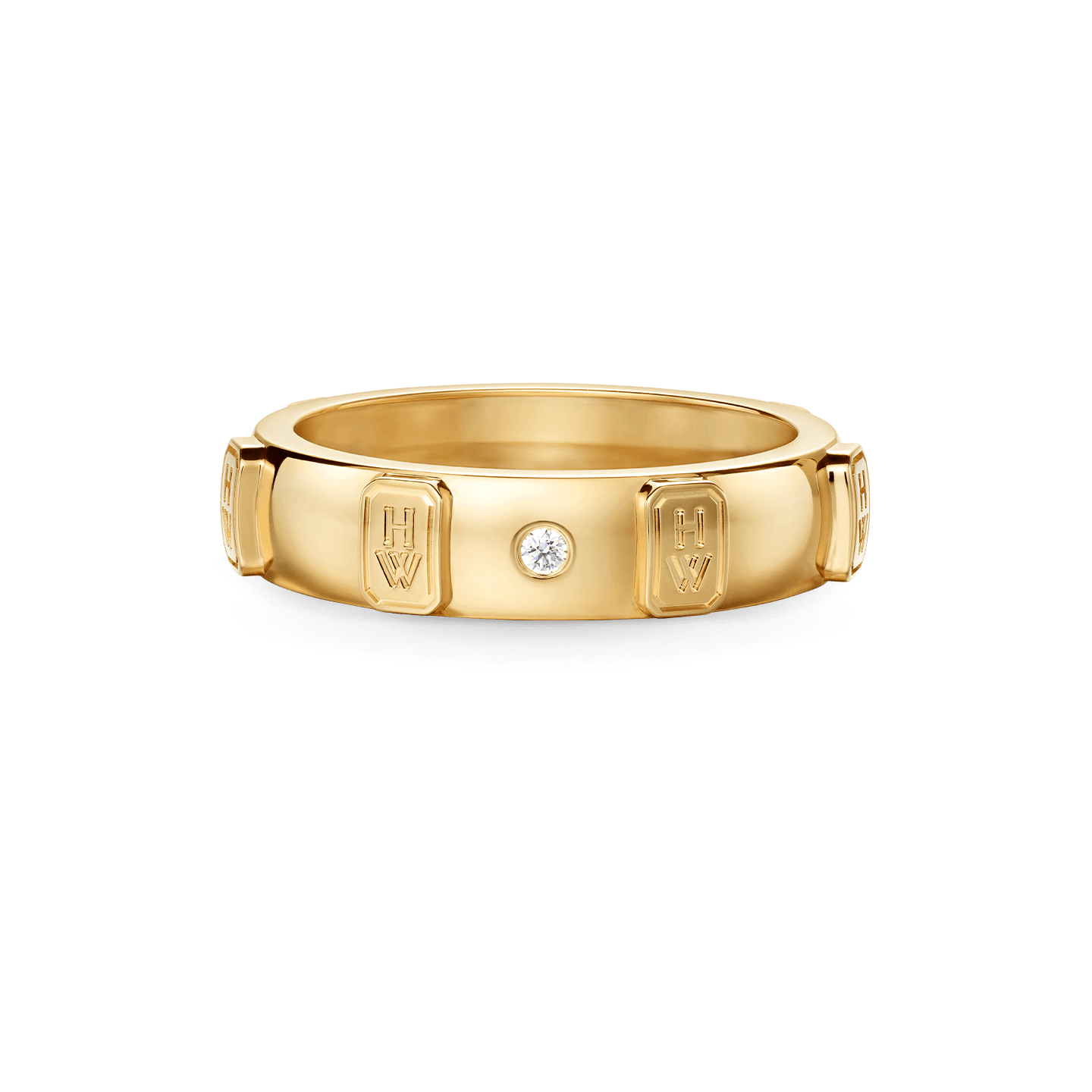 楽天市場】ハリーウィンストン HARRY WINSTON HWロゴ バンド