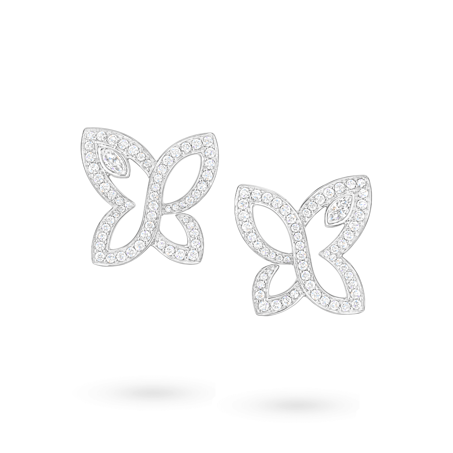 Infinite Lily Cluster Earrings