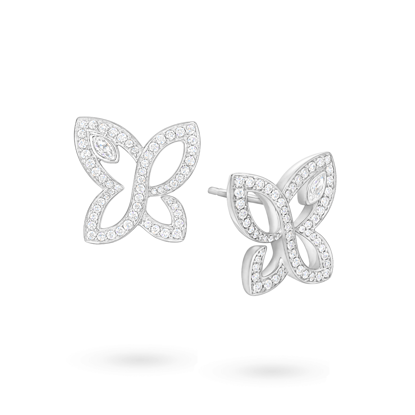 Infinite Lily Cluster Earrings