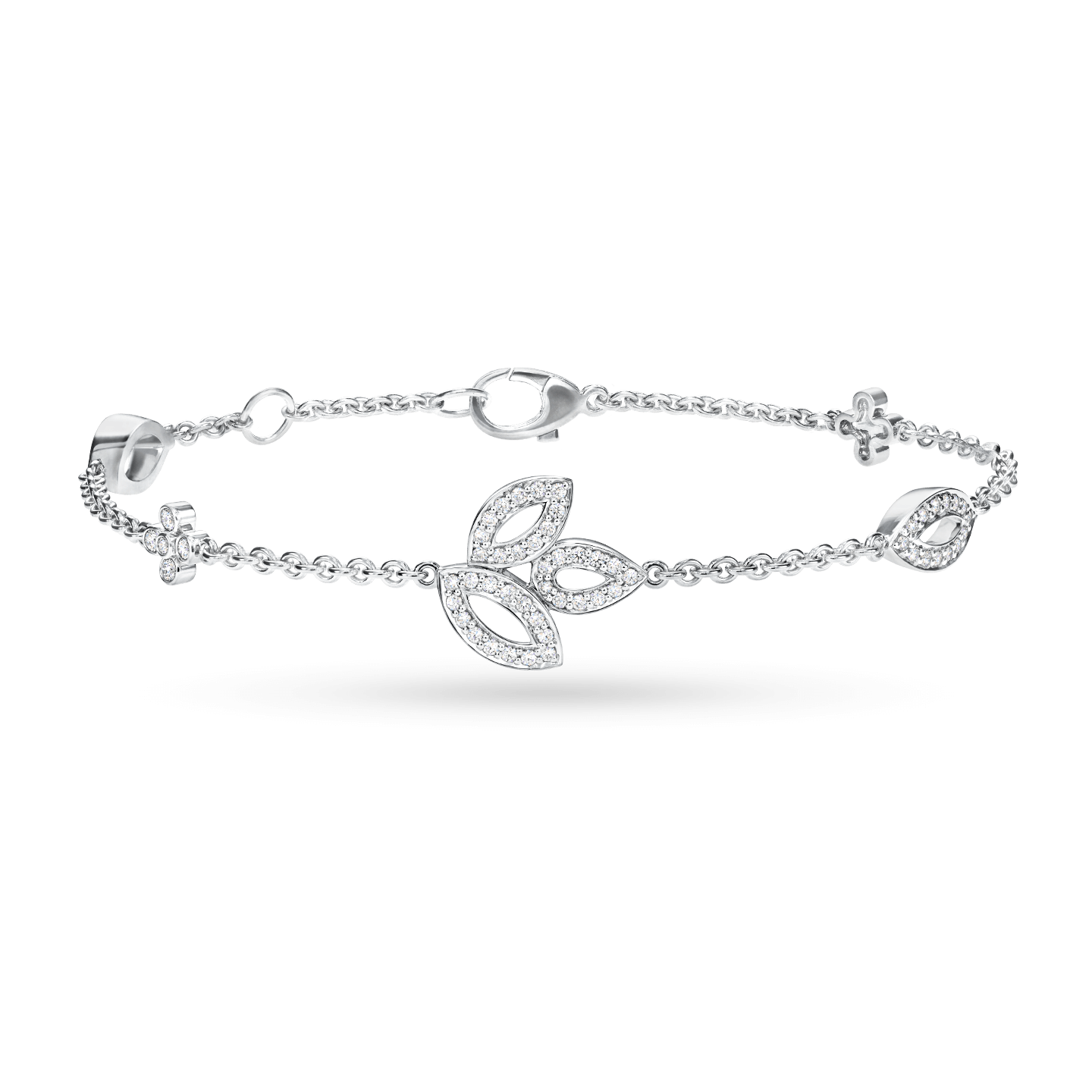 希少☆ HARRY WINSTON プラチナ チェーン ブレスレット ブレスレット | ハリー・ウィンストン