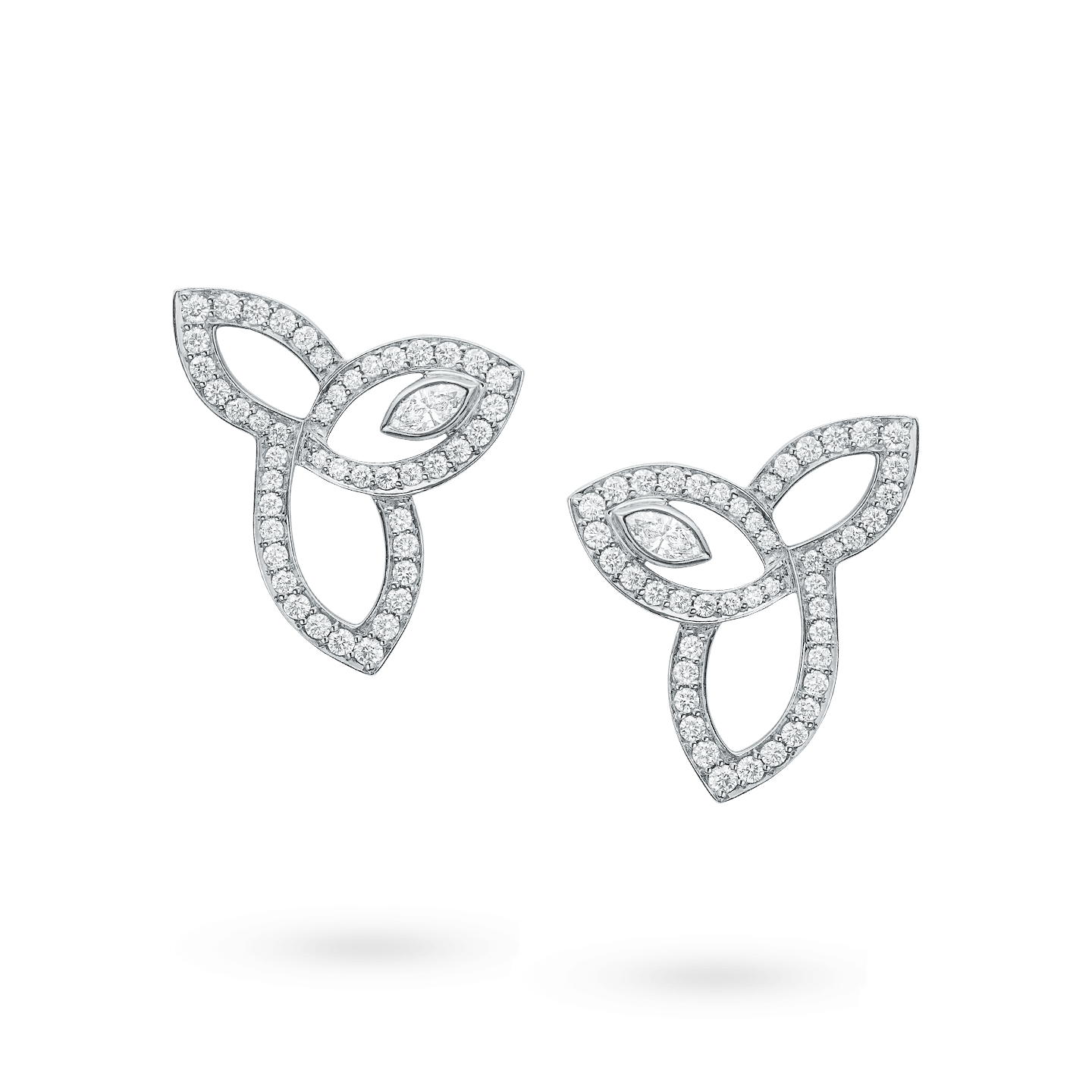 Harry winston cluster shop earrings