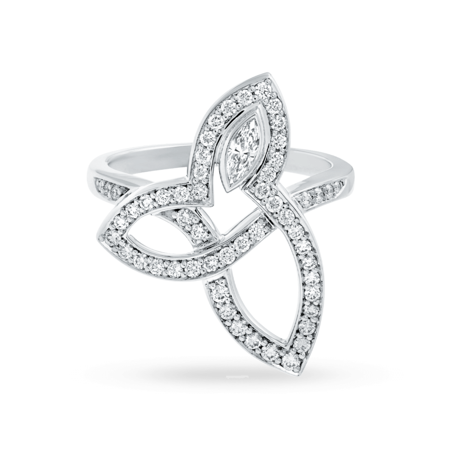 ハリーウィンストン HARRY WINSTON リリークラスターダイヤ