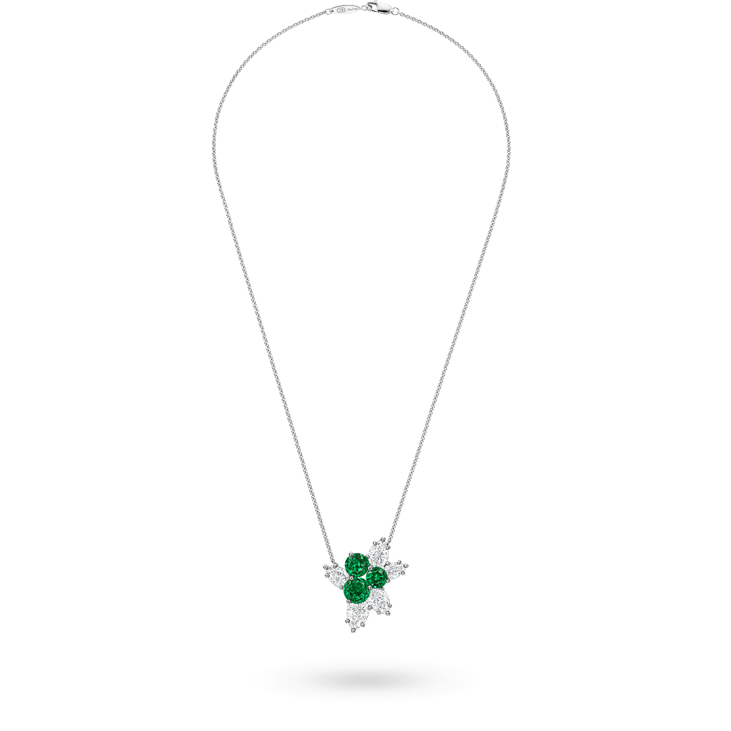 Harry winston emerald necklace top
