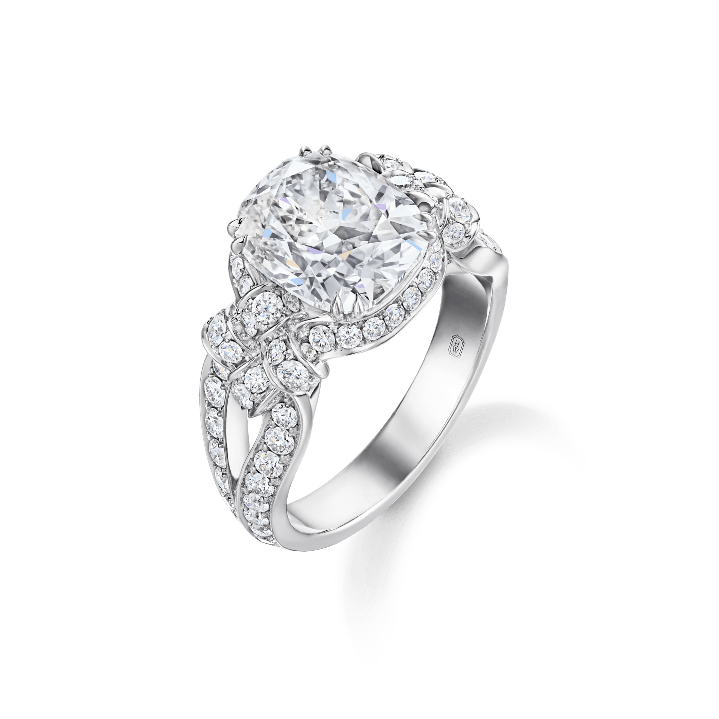 Cushion Cut Diamond Engagement Ring