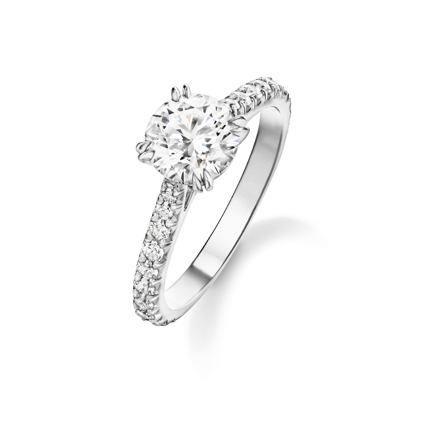 Brilliant Love Diamond Engagement Ring Harry Winston