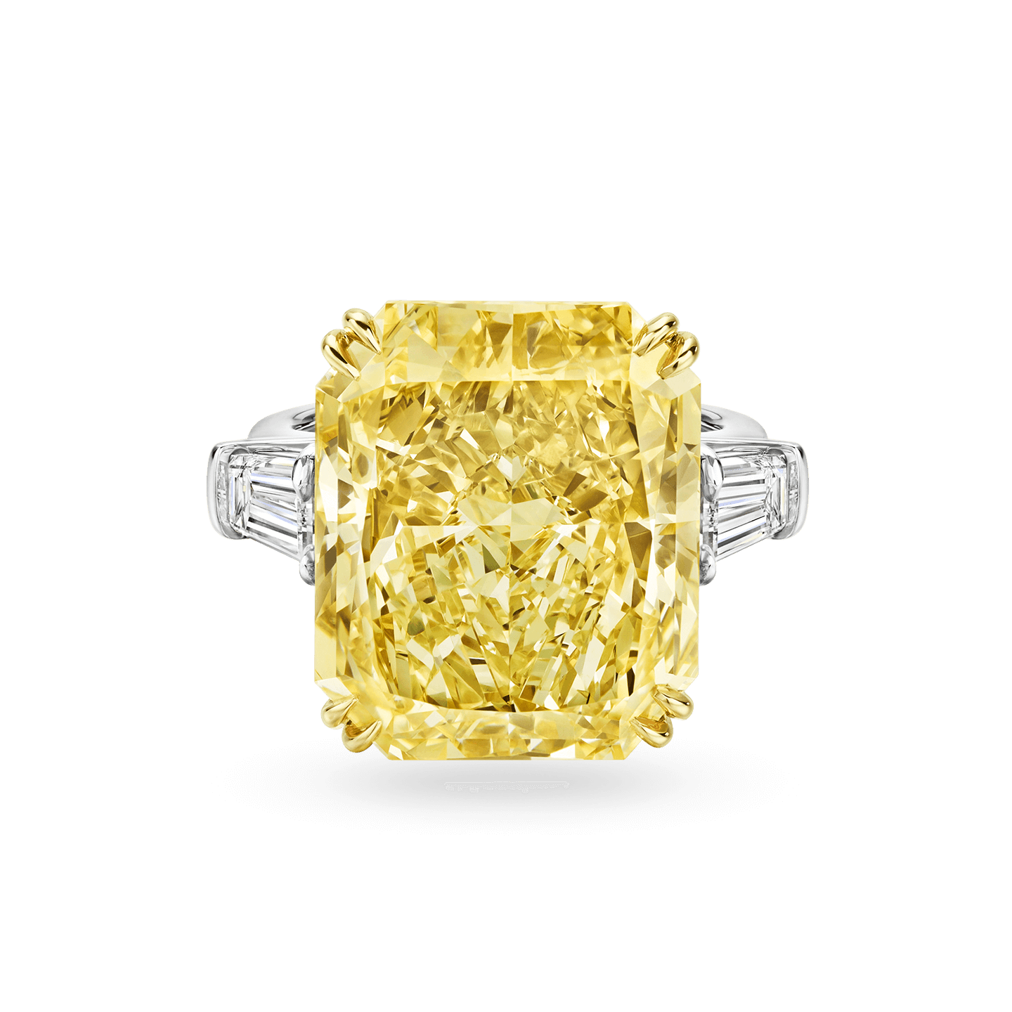 Yellow Diamond（ Fancy Vivd Yellow）Ring