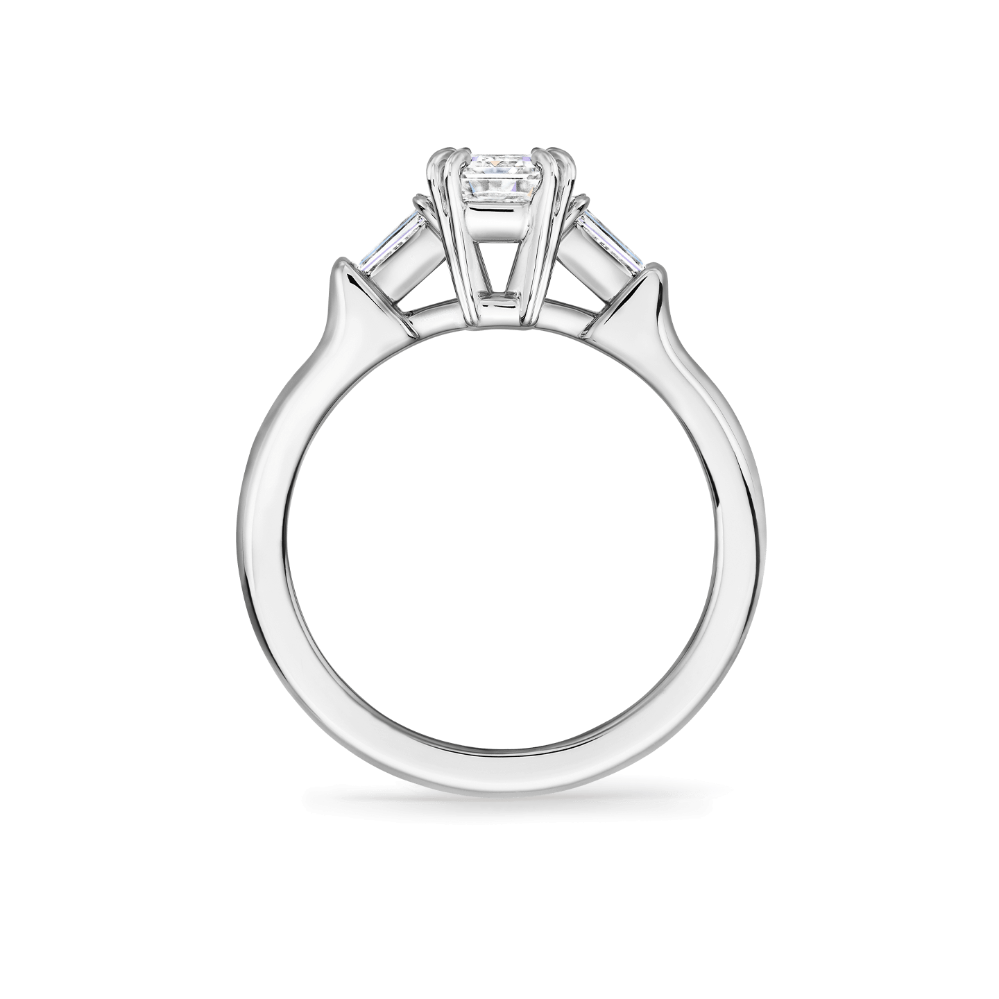 Bague de fiancailles Classic Winston en diamant Harry Winston