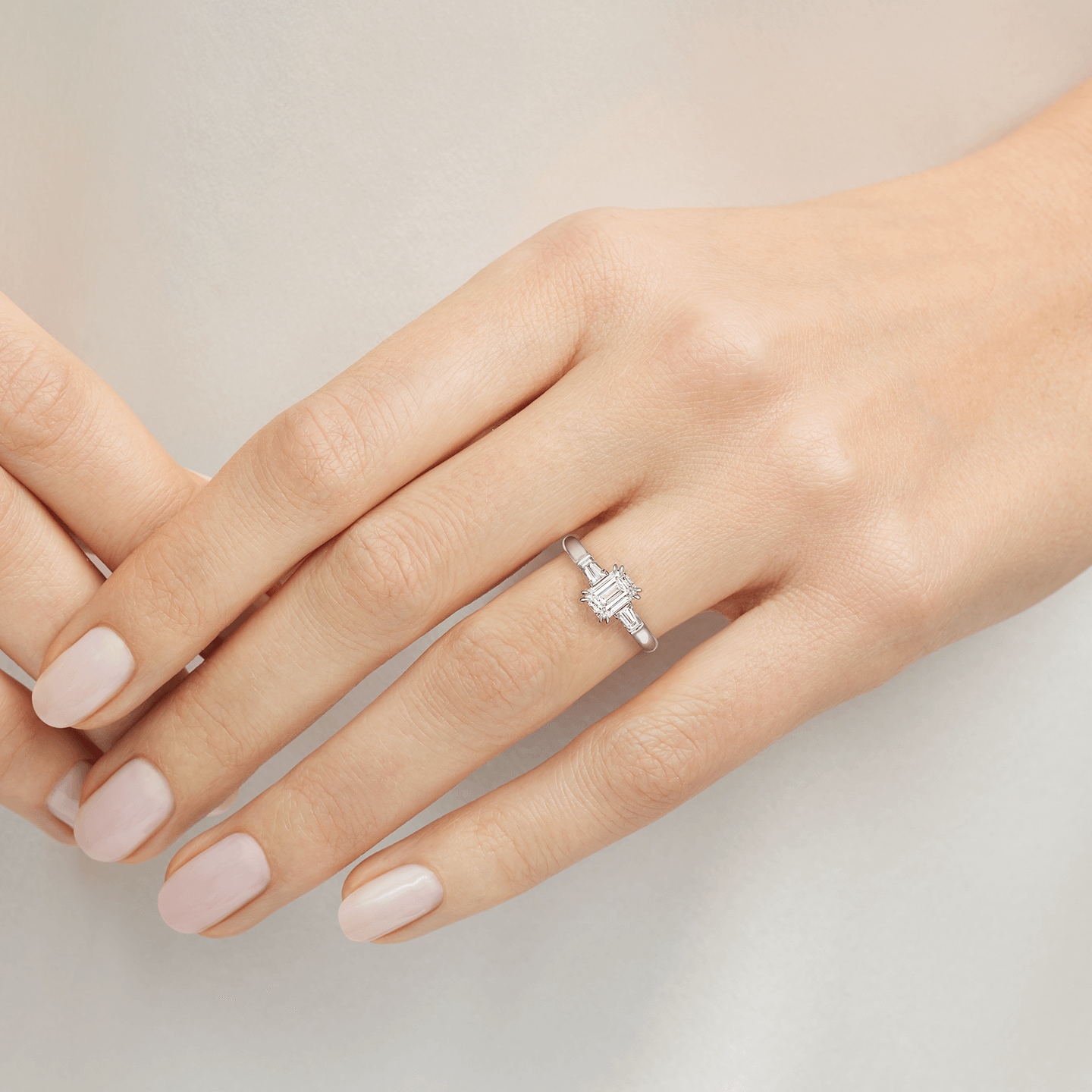 Classic Winston Diamond Engagement Ring Harry Winston