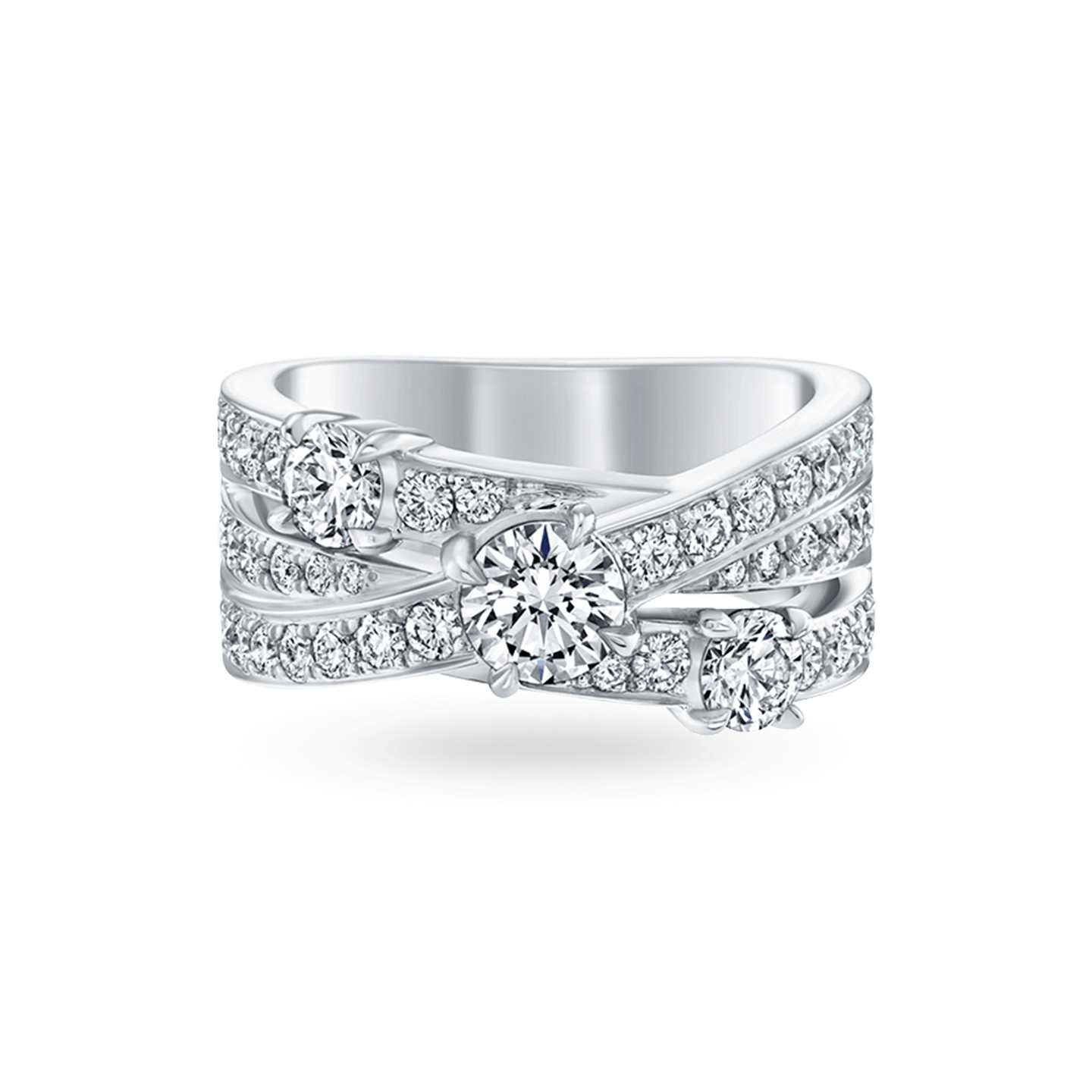 Harry winston online crossover ring