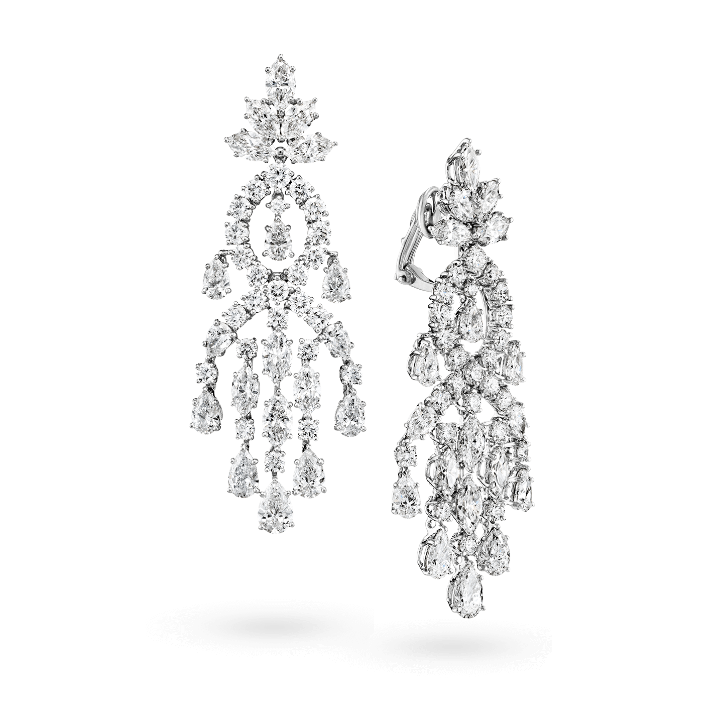 Diamond Chandelier Earrings, Product Image 2