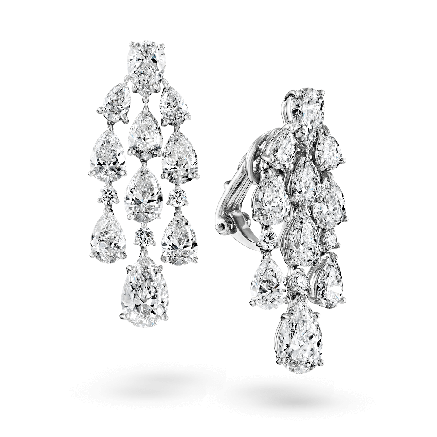 Diamond Chandelier Earrings | Harry Winston