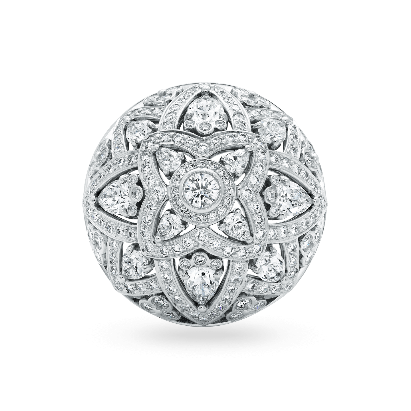 Lotus Diamond Ring, Product Image 1
