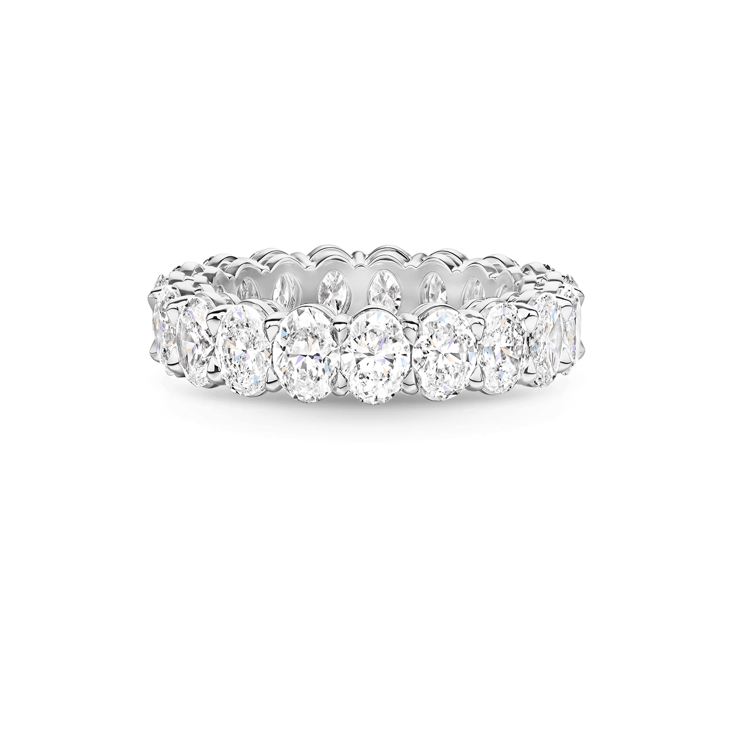 ★HARRY WINSTON★ ダイヤモンド エタニティリング 定価222万 オーバルシェイプ・ダイヤモンド・エタニティリング|ハリー