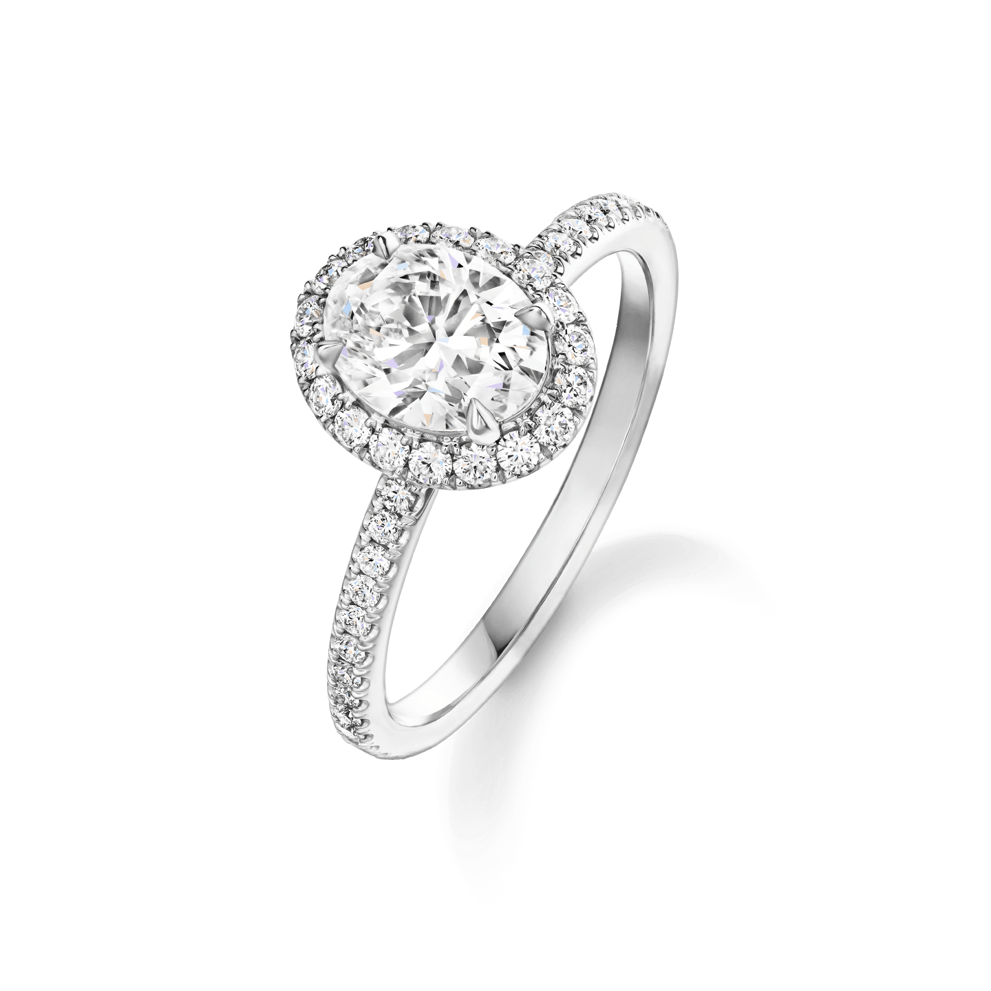 The One Oval Shaped Engagement Ring Harry Winston