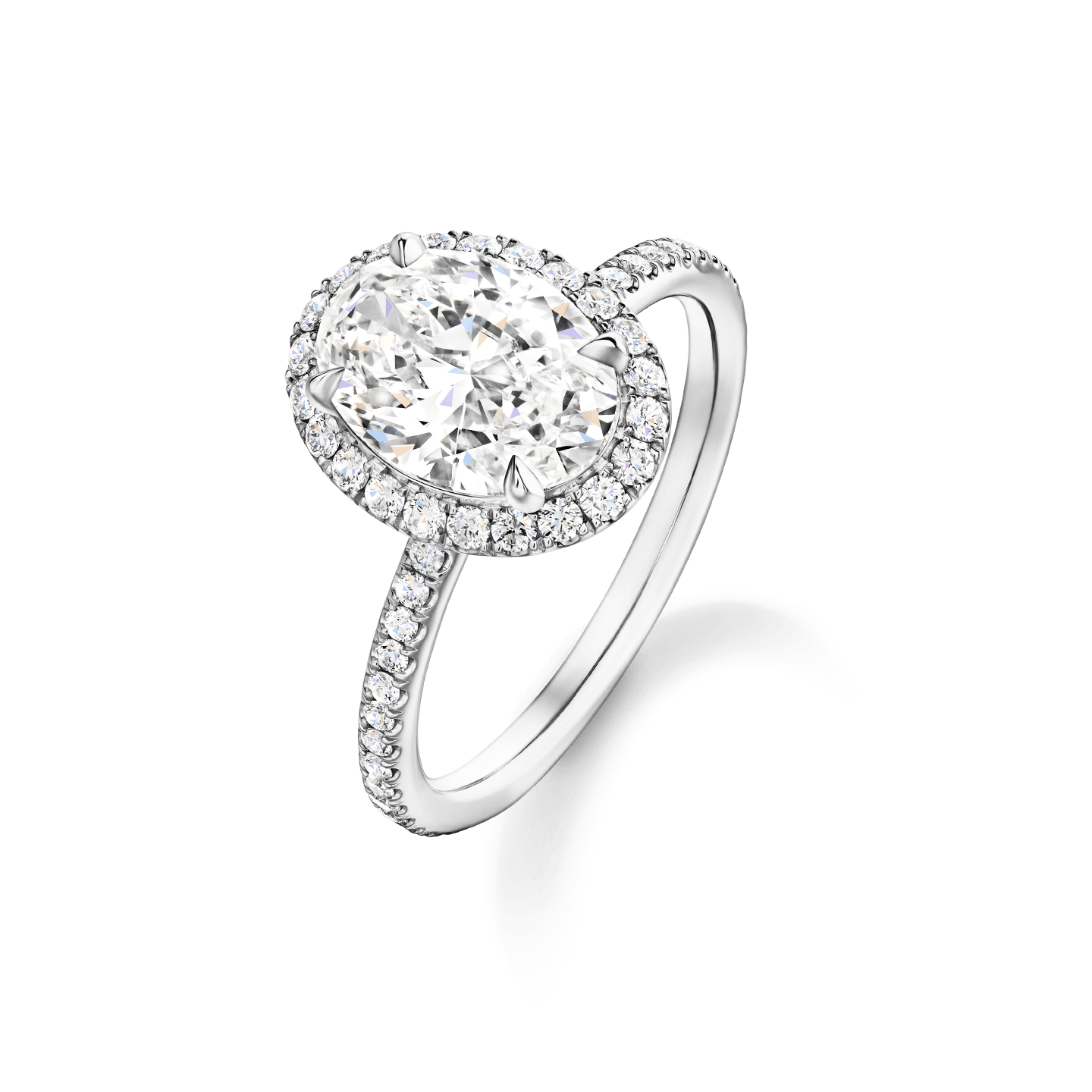 The One Oval Shaped Engagement Ring Harry Winston