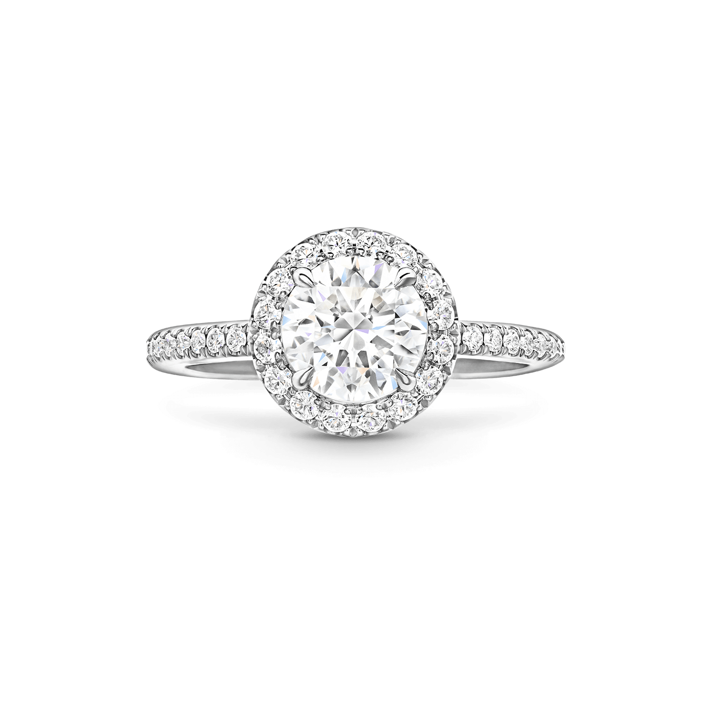 Harry winston princess cut engagement ring top