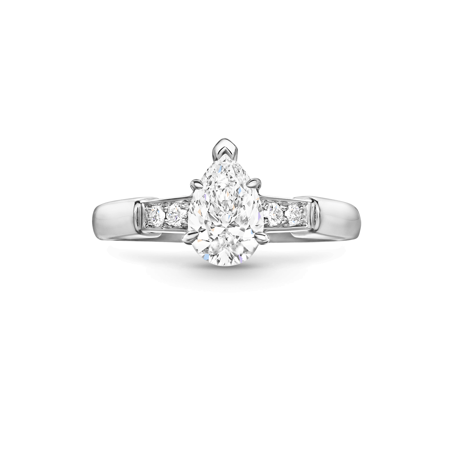 Tryst Pear Shaped Engagement Ring Harry Winston