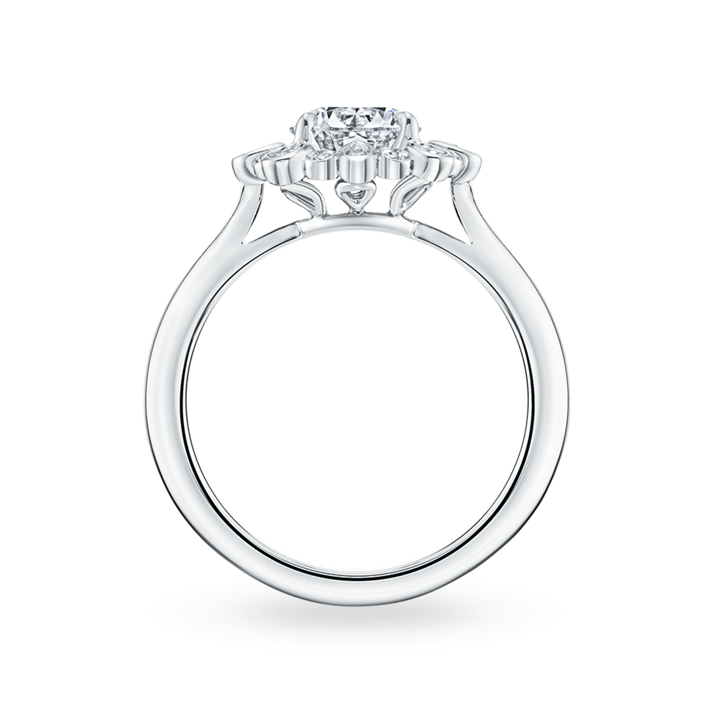 Winston Blossom Diamond Engagement Ring, Product Image 2
