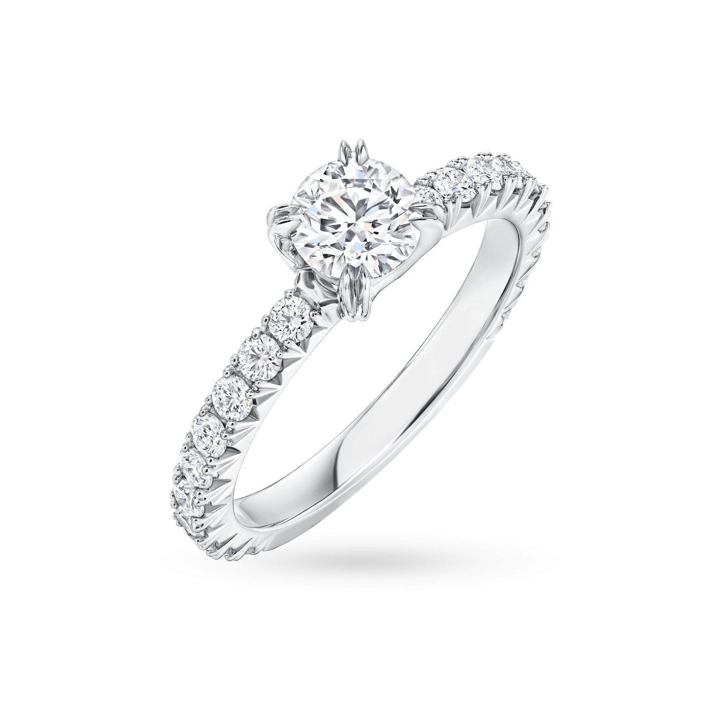 winston romance round brilliant diamond engagement ring rgdprd005wro e 2