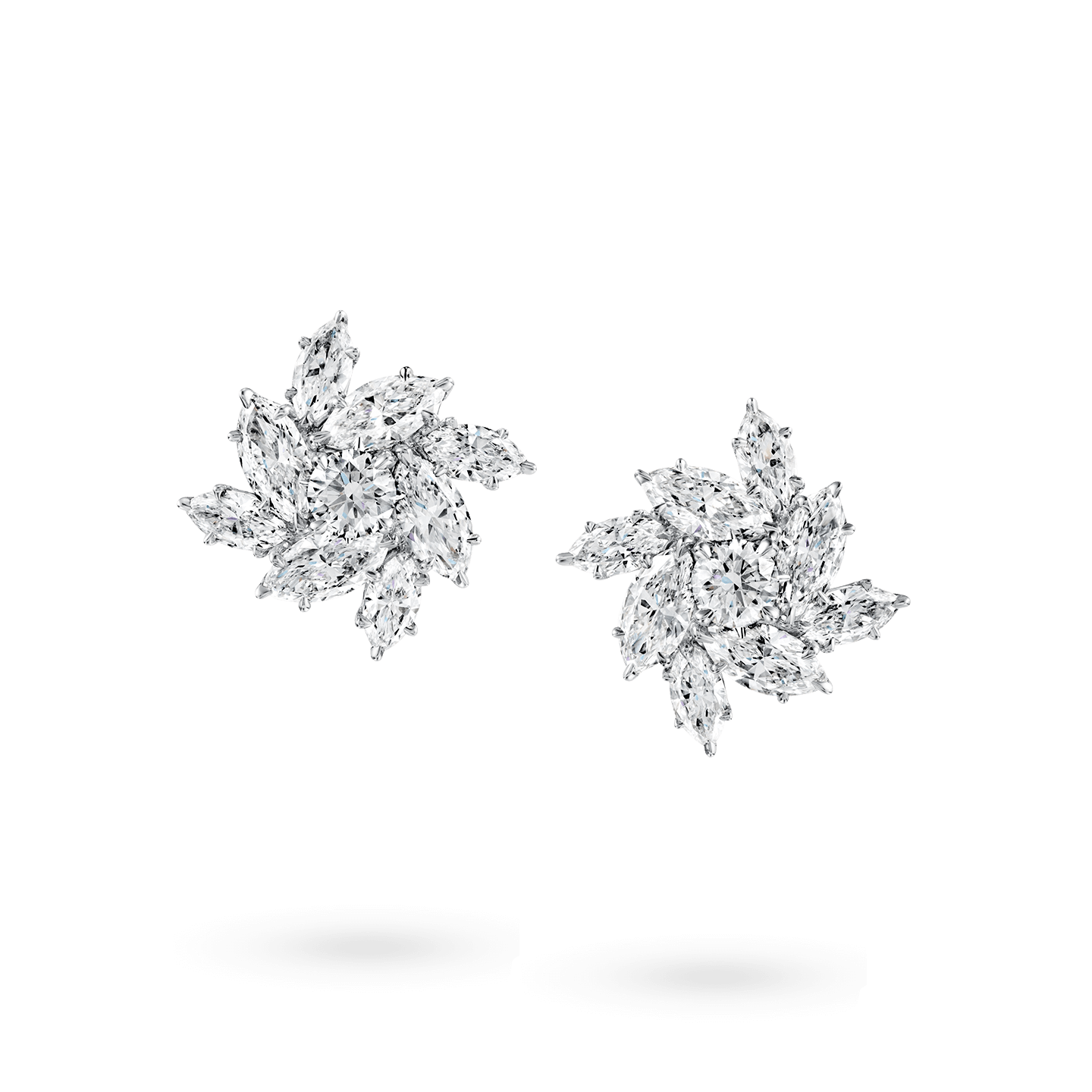 Pirouette Diamond Earrings, Product Image 1