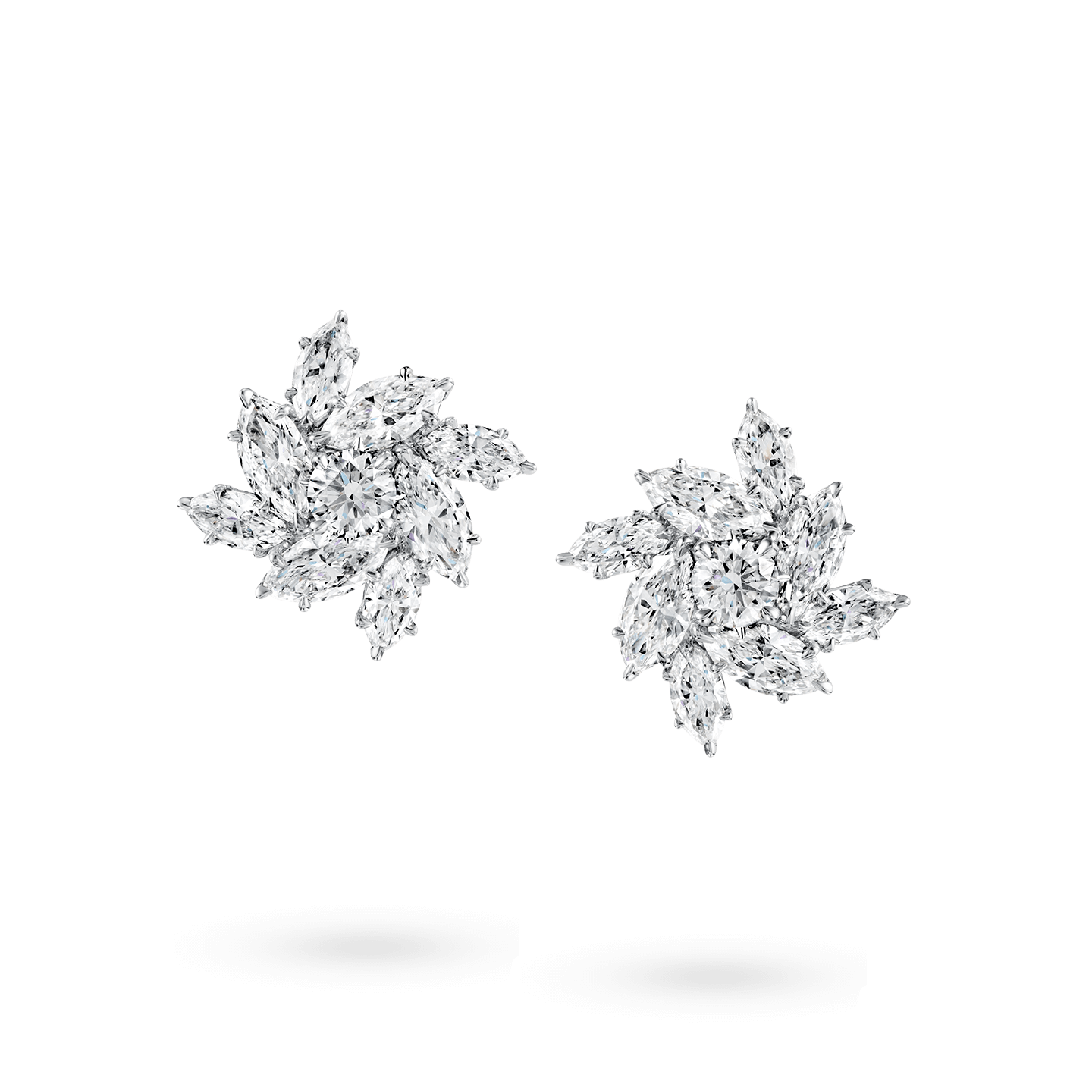 Pirouette Diamond Earrings Harry Winston