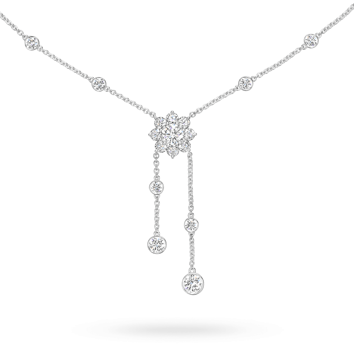 Harry winston sunflower necklace hot sale price