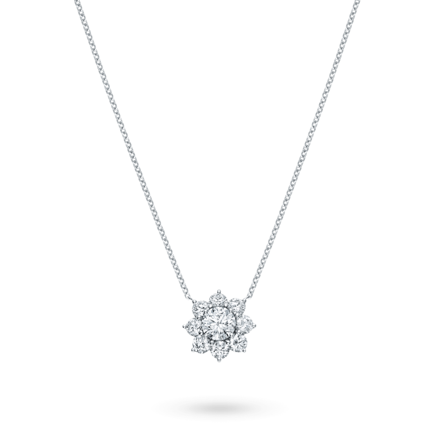 Sunflower Large Diamond Pendant Harry Winston