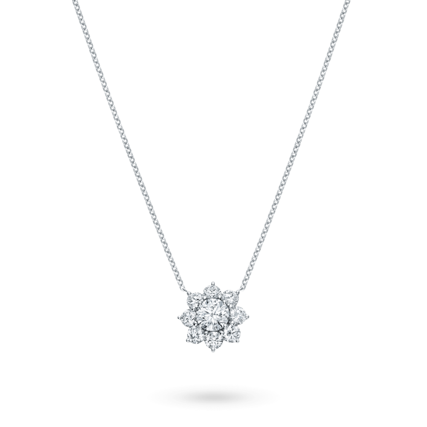 Sunflower Large Diamond Pendant, Product Image 2