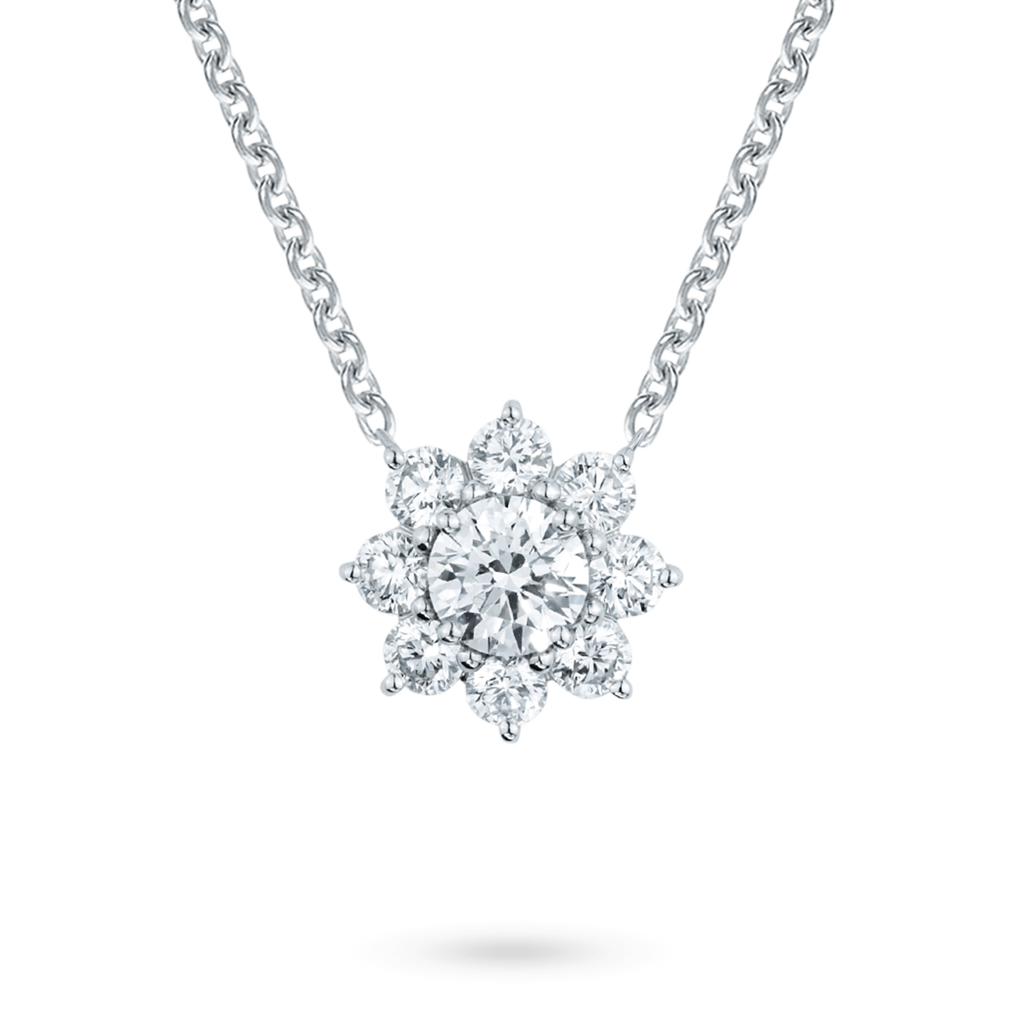 Sunflower Medium Diamond Pendant, Product Image 1