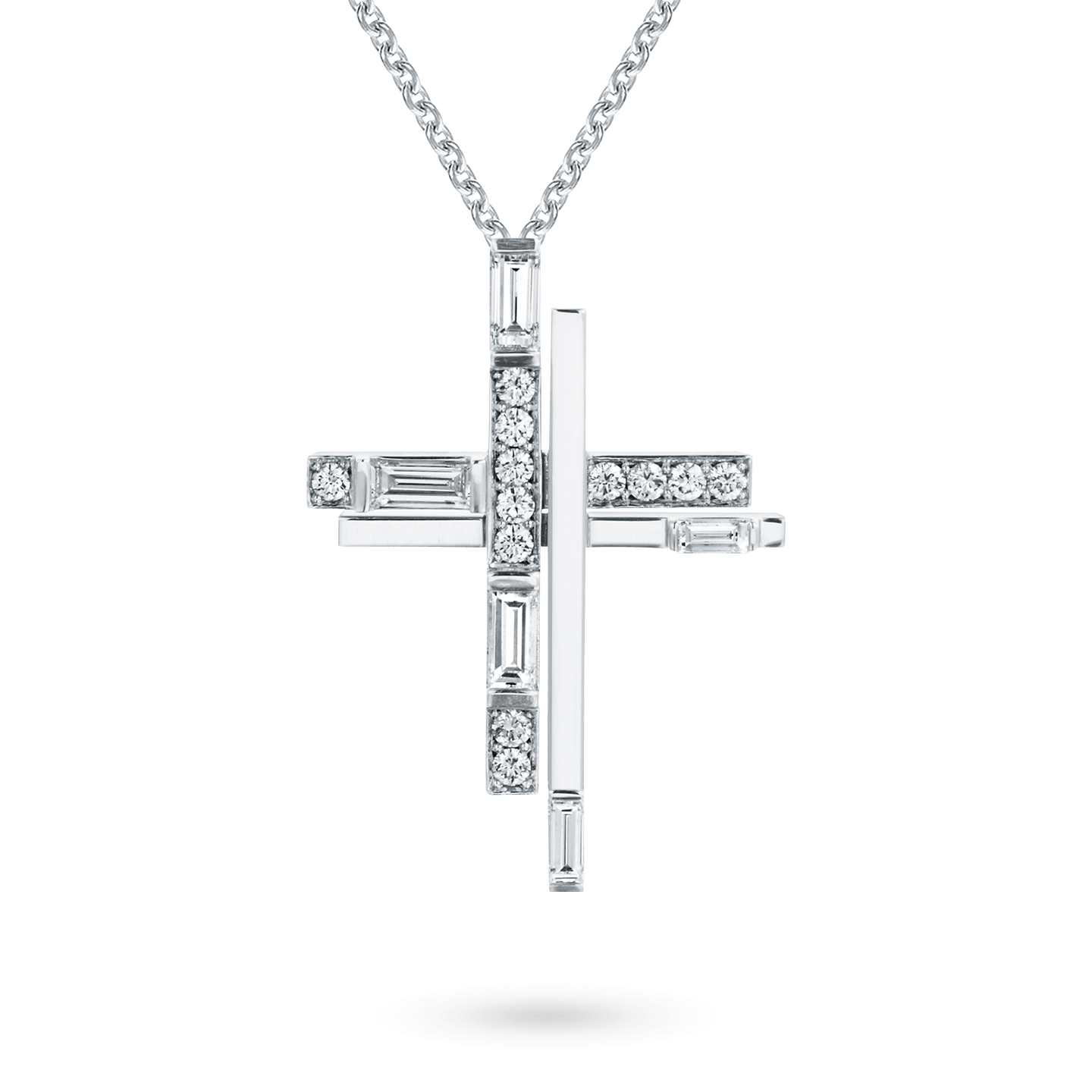 Symbols Diamond Cross Pendant, Product Image 1