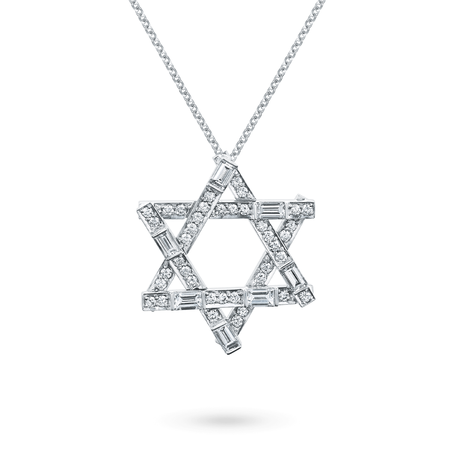 Symbols Diamond Star of David Pendant, Product Image 1
