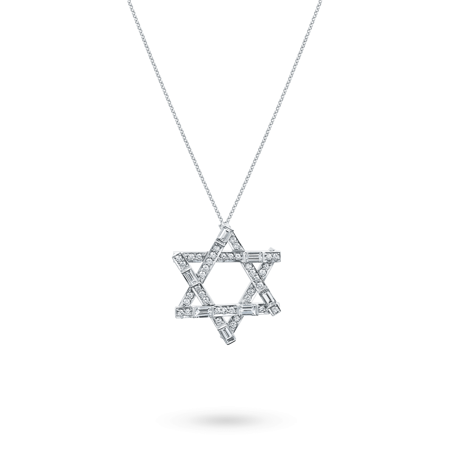 Symbols Diamond Star of David Pendant, Product Image 2