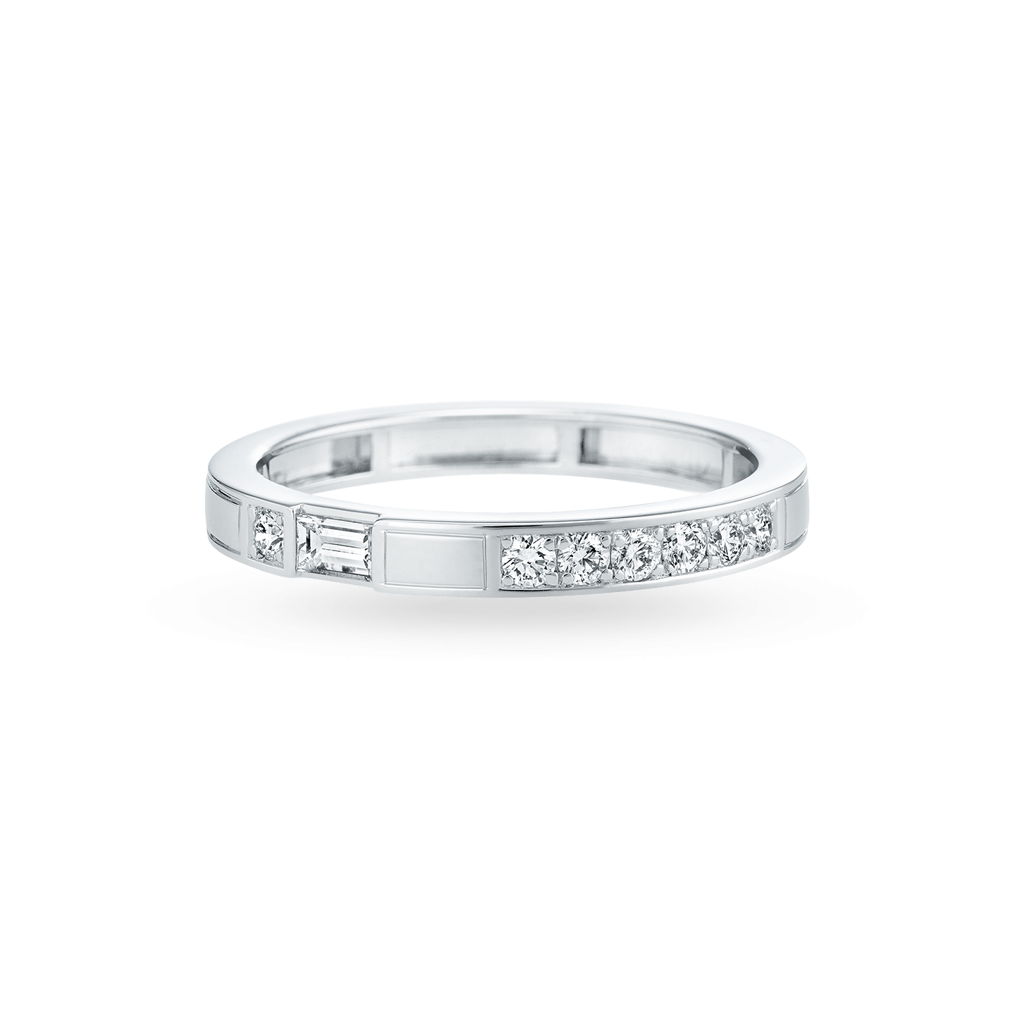 Traffic Diamond Wedding Band, Product Image 1