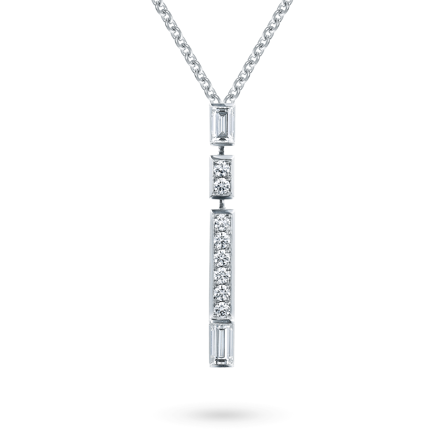 Sparkling Cluster Diamond Necklace | Harry Winston