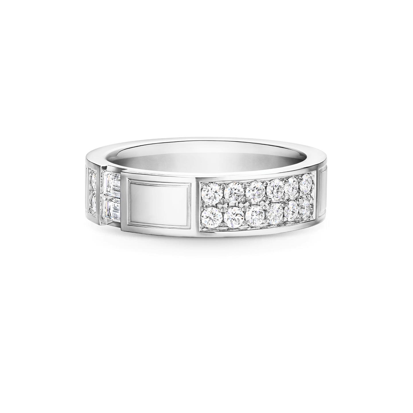 Harry Winston(ハリー・ウィンストン)- トラフィックリング トラフィック・ワイド・ダイヤモンド・リング|ハリー・ウィンストン
